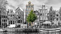 De Oudezijds Voorburgwal in Amsterdam. van Don Fonzarelli thumbnail