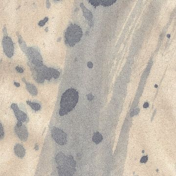 Japandi neutrale Aquarellmalerei