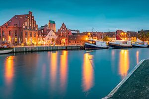 Blaue Stunde in Wismar