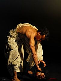 David and Goliath Reimagined by Ferrando