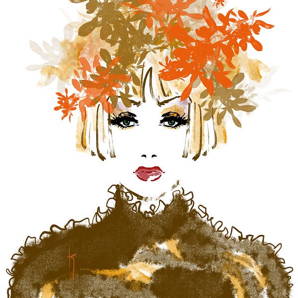 As Amber Leaves by teeegeee