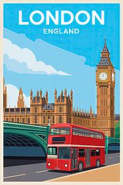 London, England. by Poster Art Shop