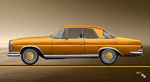 Mercedes-Benz W 111 Coupé in Goldfarbe