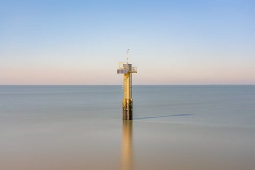 Station de mesure en mer près de Cadzand sur Claire van Dun