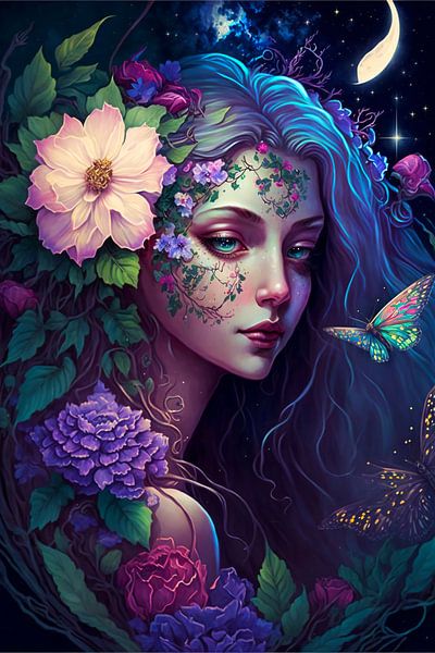 Floral fairy by haroulita