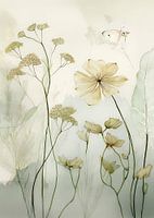 Botanische illustratie: Sereen en dromerig