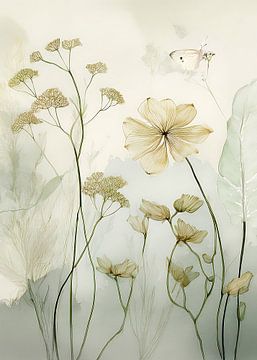 Botanische Illustration: Heiter und verträumt von Studio Pieternel
