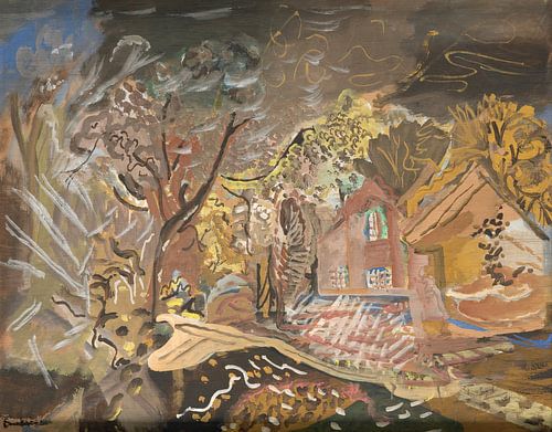 Frances Hodgkins - The Croft House, Bradford on Tone, Taunton, Somerset (1946)