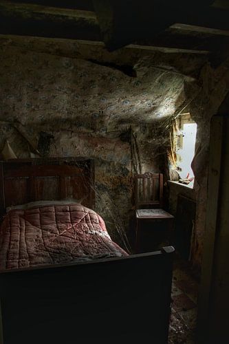 Een spookachtige slaapkamer