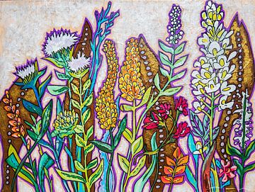 Tuinbloemen van Ariadna de Raadt-Goldberg