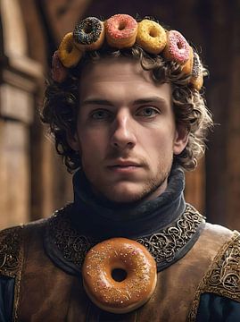 Ritter der süßen Tafel: Eine surreale Reise in das Königreich der Donuts von Retrotimes