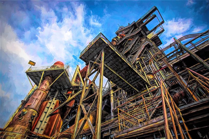 Blast furnace @ Landschaftspark Duisburg by Rob Boon