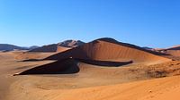 Sossusvlei, minimalistisch landschap