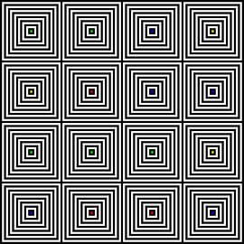 Nested | Center | 04x04 | N=08 | Random #01 | RGBY van Gerhard Haberern