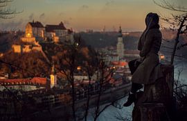 Burghausen an der Salzach von altmodern