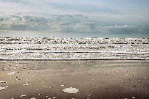 Vagues de la mer du Nord - Photographie de paysage