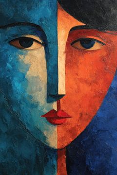Two Faces by Franka Poulain