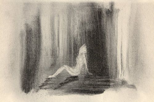 Het licht speelt met het donker