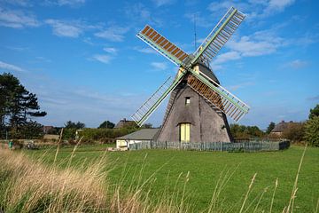 Windmolen van Nebel, Amrum, Duitsland van Alexander Ludwig