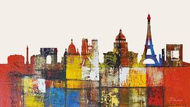 Paris auf einen Blick von Harry Hadders Design