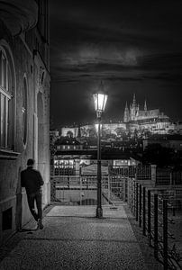 Prague Black and White von Iman Azizi