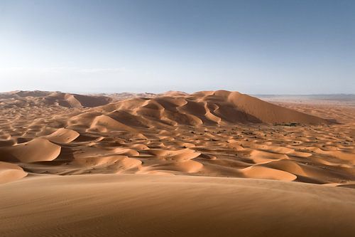 Panorama der Sahara-Dünen bei Merzouga