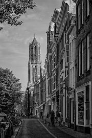 Cathédrale d'Utrecht avec l'Oudegracht au premier plan sur André Blom Fotografie Utrecht