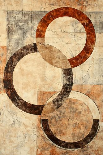 Abstract ontwerp met cirkels