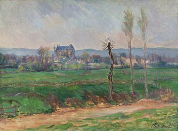 Gezicht op Vernon, Claude Monet