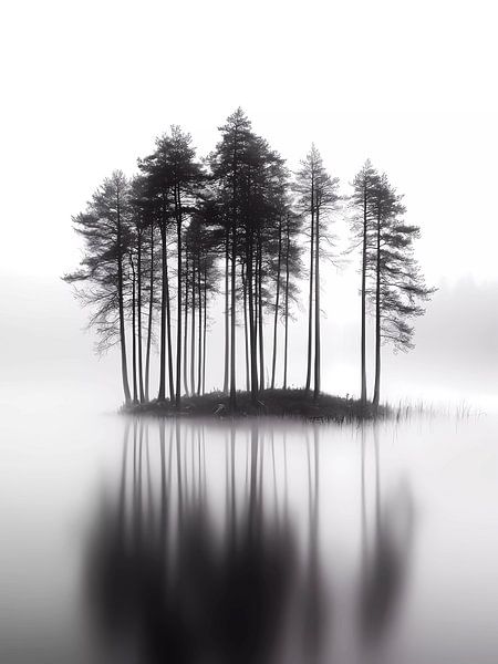 Minimal trees in the lake by haroulita