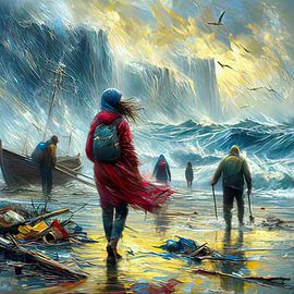 Waiting for the ferry by Kay Weber