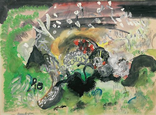 Frances Hodgkins - Spring at Little Woolgarston (1946)