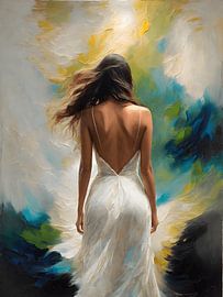 An angel of a woman by Jolique Arte