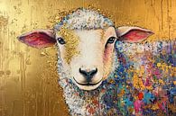 Kind Eyes, Golden Skies by Wonderful Art thumbnail