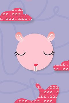 Dreaming Hamster by Walljar