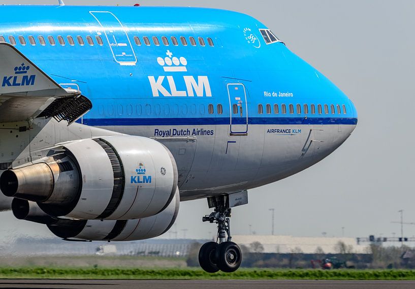 KLM Boeing 747-400 &quot;City of Rio de Janeiro&amp;quot ;. par Jaap van den Berg