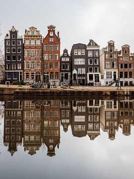 Häuser an der Herengracht, Amsterdam von Lorena Cirstea