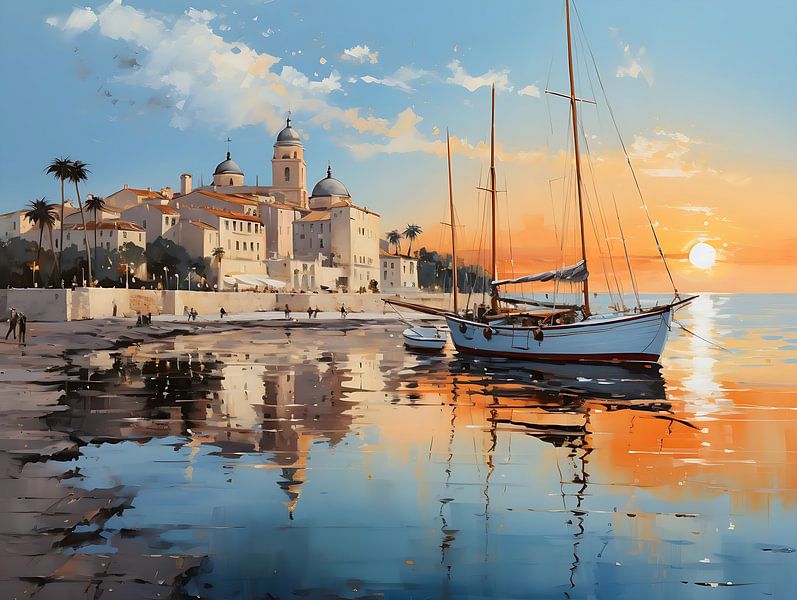 St. Tropez aan de Franse Rivièra / Cote d'Azur van PixelPrestige