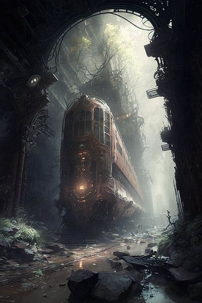 Endstation Zughaltestelle von Stephan Dubbeld