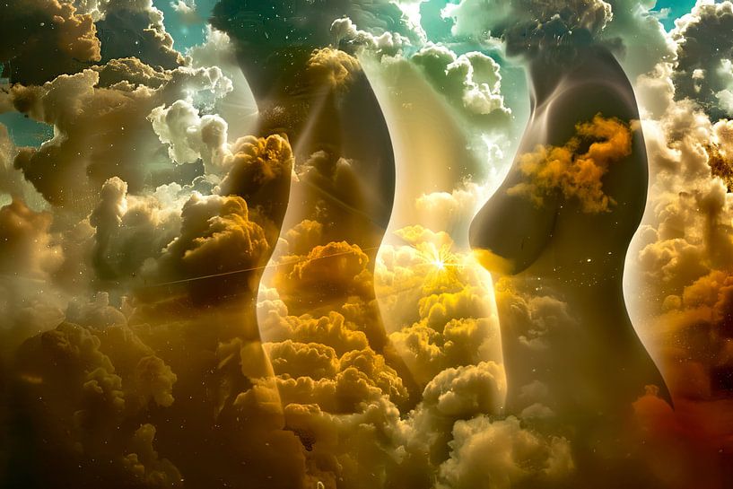 spiritual energetic portrait by Egon Zitter