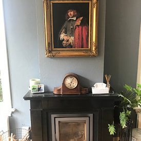 Customer photo: Portrait of Jan Six, Rembrandt, on canvas