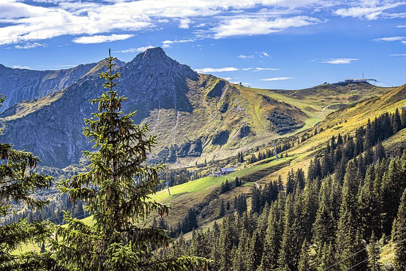 BAVARIA : OBERALLGÄU - OBERSTDORF - FELLHORN van Photoart-Naegele
