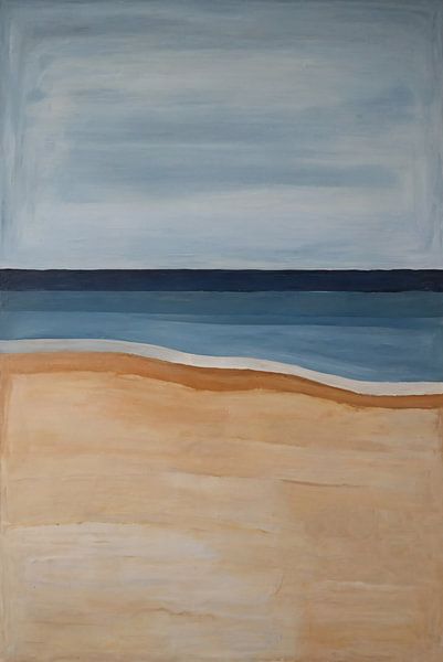 Minimalist view beach by Art & Soul Creations