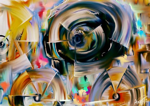 Farbe Mühle 2 von Remco den Boesterd