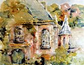 Een romantisch kerkje in Bloemendaal. van Ineke de Rijk thumbnail