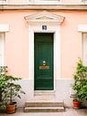 Paris France - Rue Cremieux number 3 | Colourful travel photography | Front door collection by Raisa Zwart thumbnail