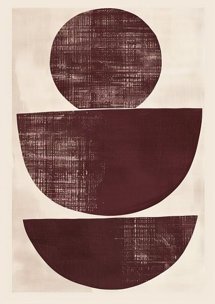 Simple abstract Earth colours by Modern Collection