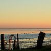 Ameland/Kooikersdunen bij zonsondergang van Rinnie Wijnstra
