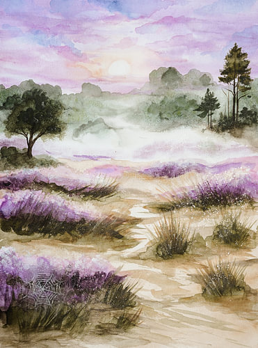 Aquarelle n° 348 sur Tania Perneel