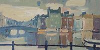 Amsterdam Amstelgracht by Nop Briex thumbnail